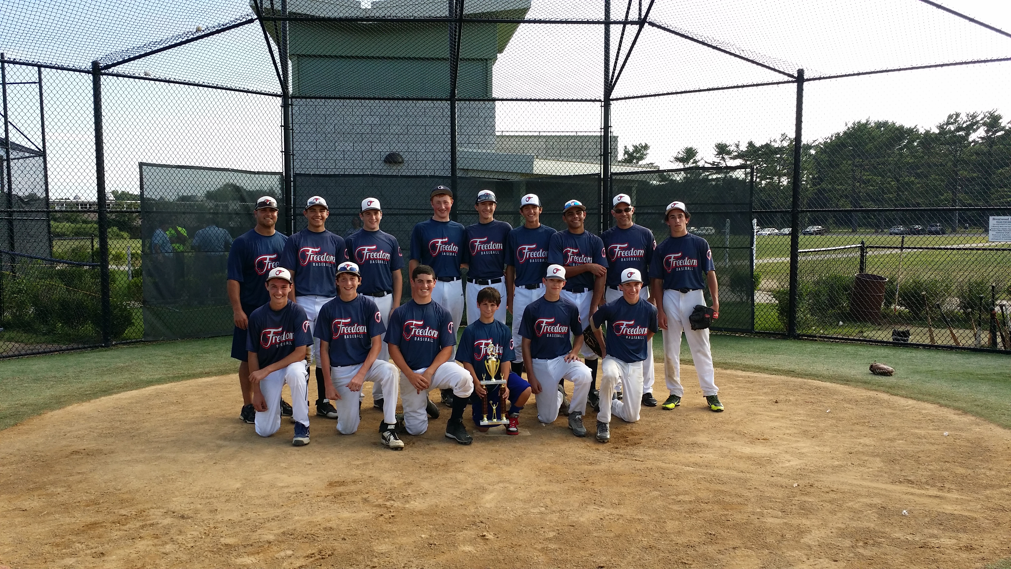 The 2014 Brentwood Travel Baseball Labor Day Champions 16U Freedom Baseball 