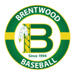 Brentwood Baseball logo. Since 1994